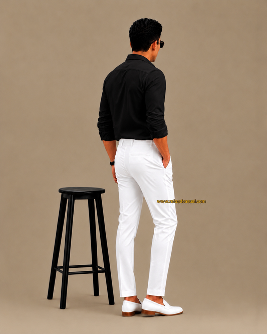 Men's Oxford Breathable Shirt + Hidden Zip Pocket Pant