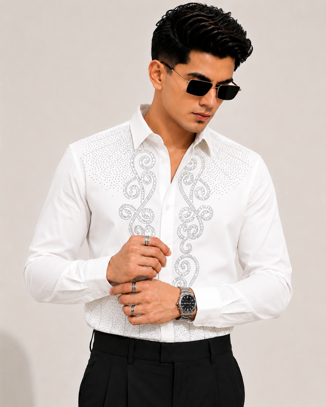 Imperial Diamond Sparkling Shirt
