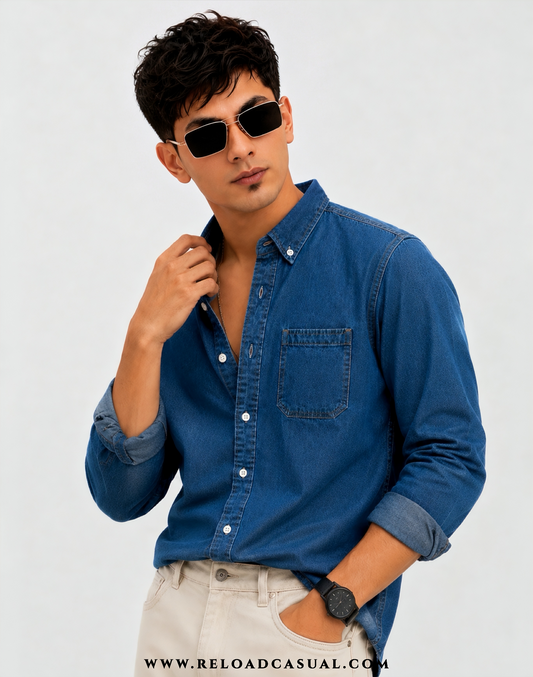Fine Fit Prime Denim Shirt