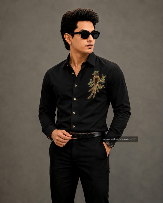 Elite Parrot Diamond Patch Lachka Shirt