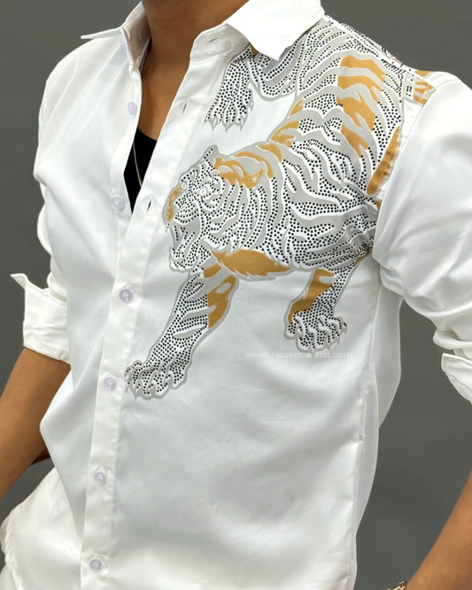 Tiger Roar Iconic Premium Satin Shirt