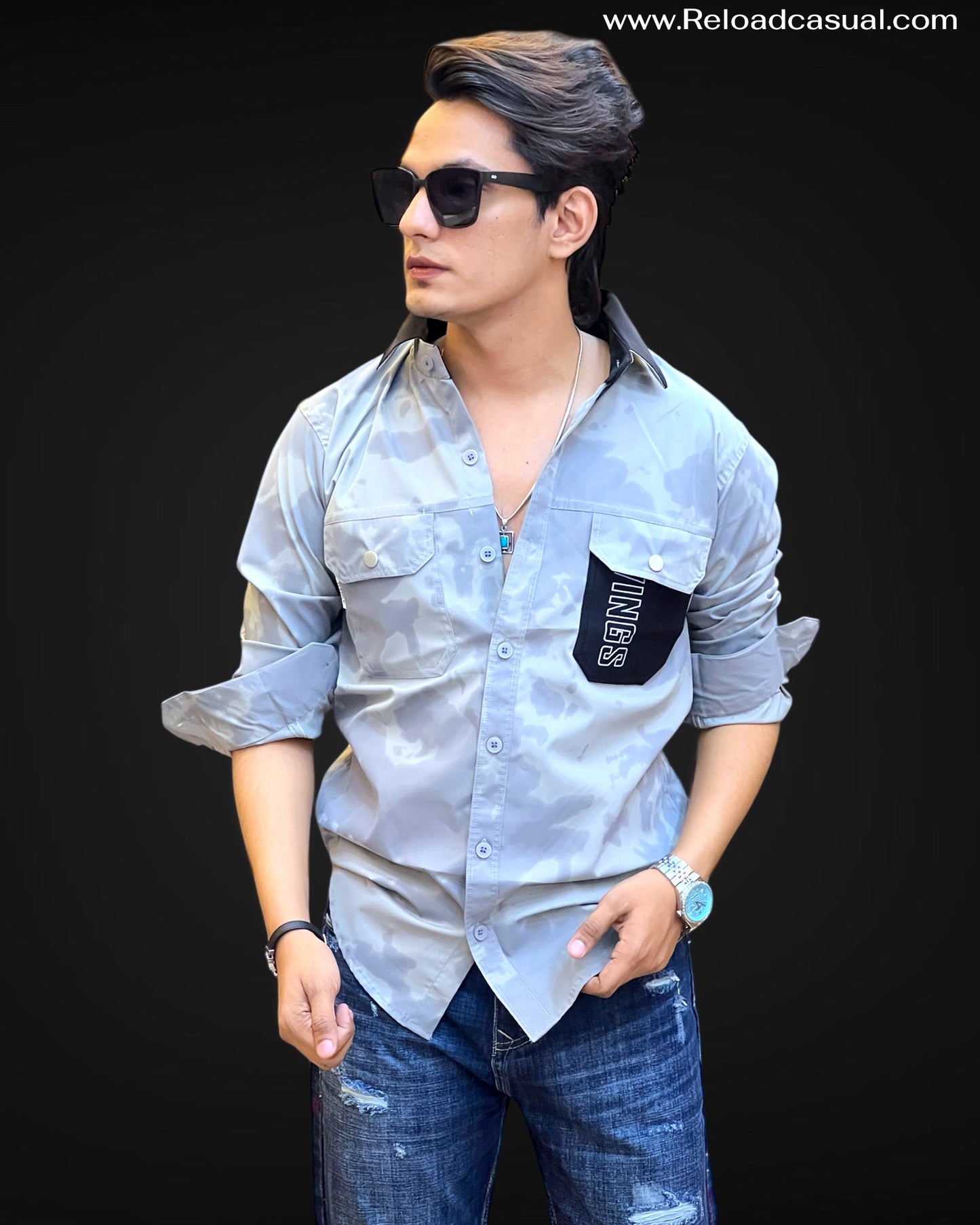 Camouflage Utility Shirt