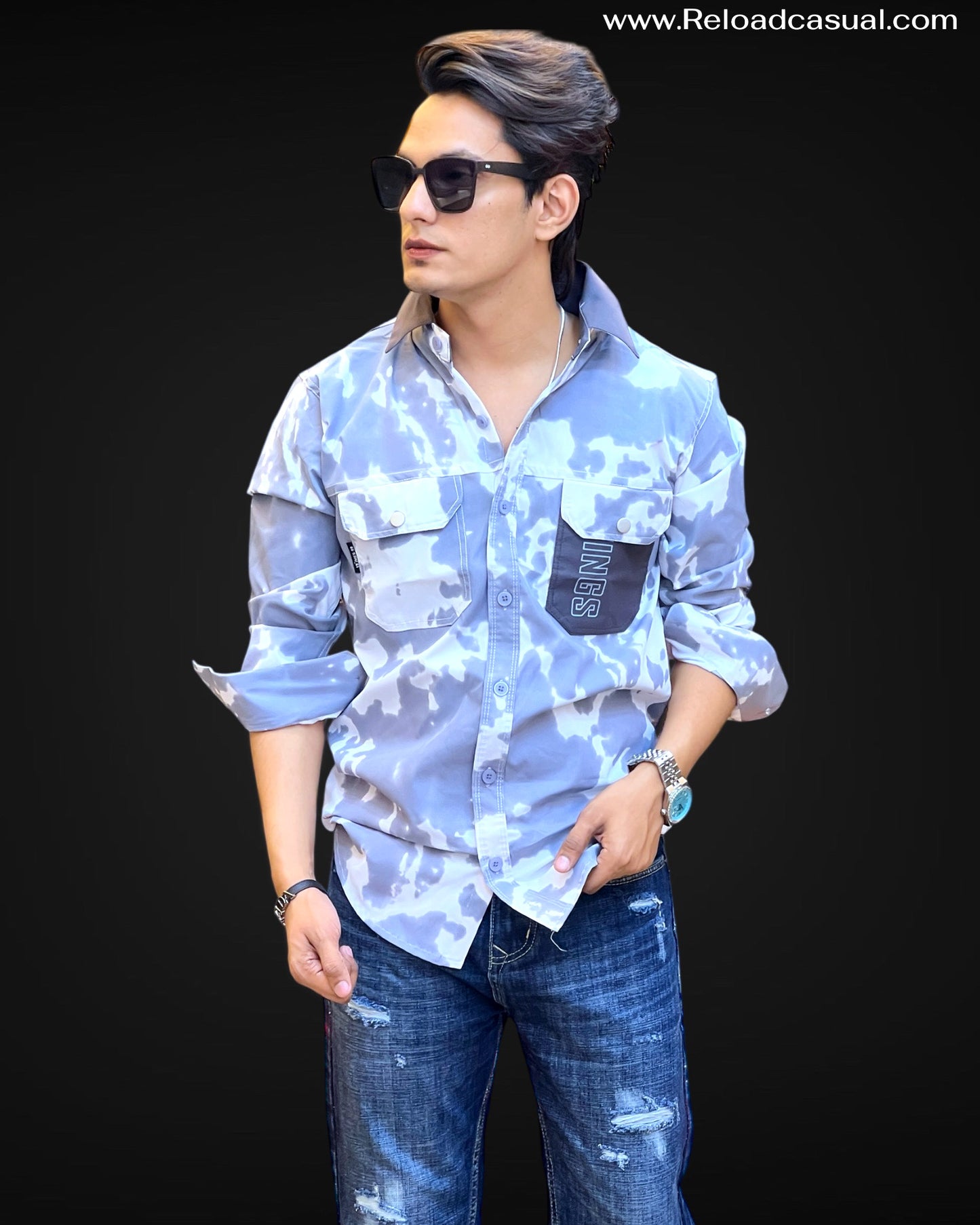 Camouflage Utility Shirt