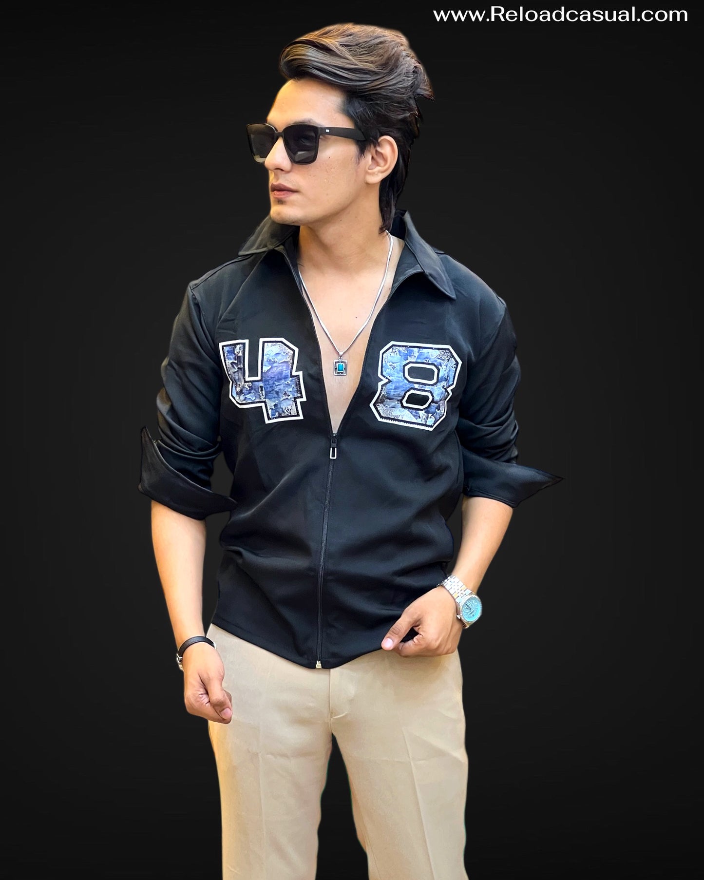 Athletic Zip Shirt