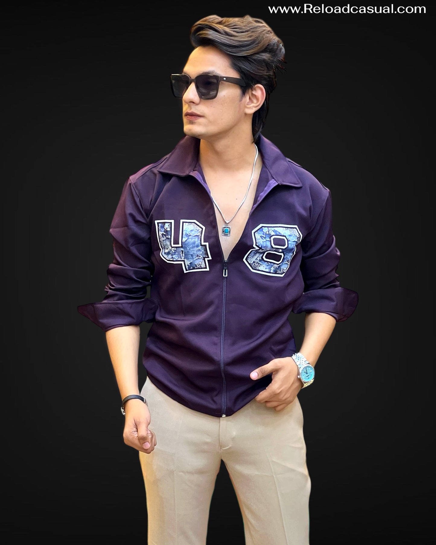 Athletic Zip Shirt