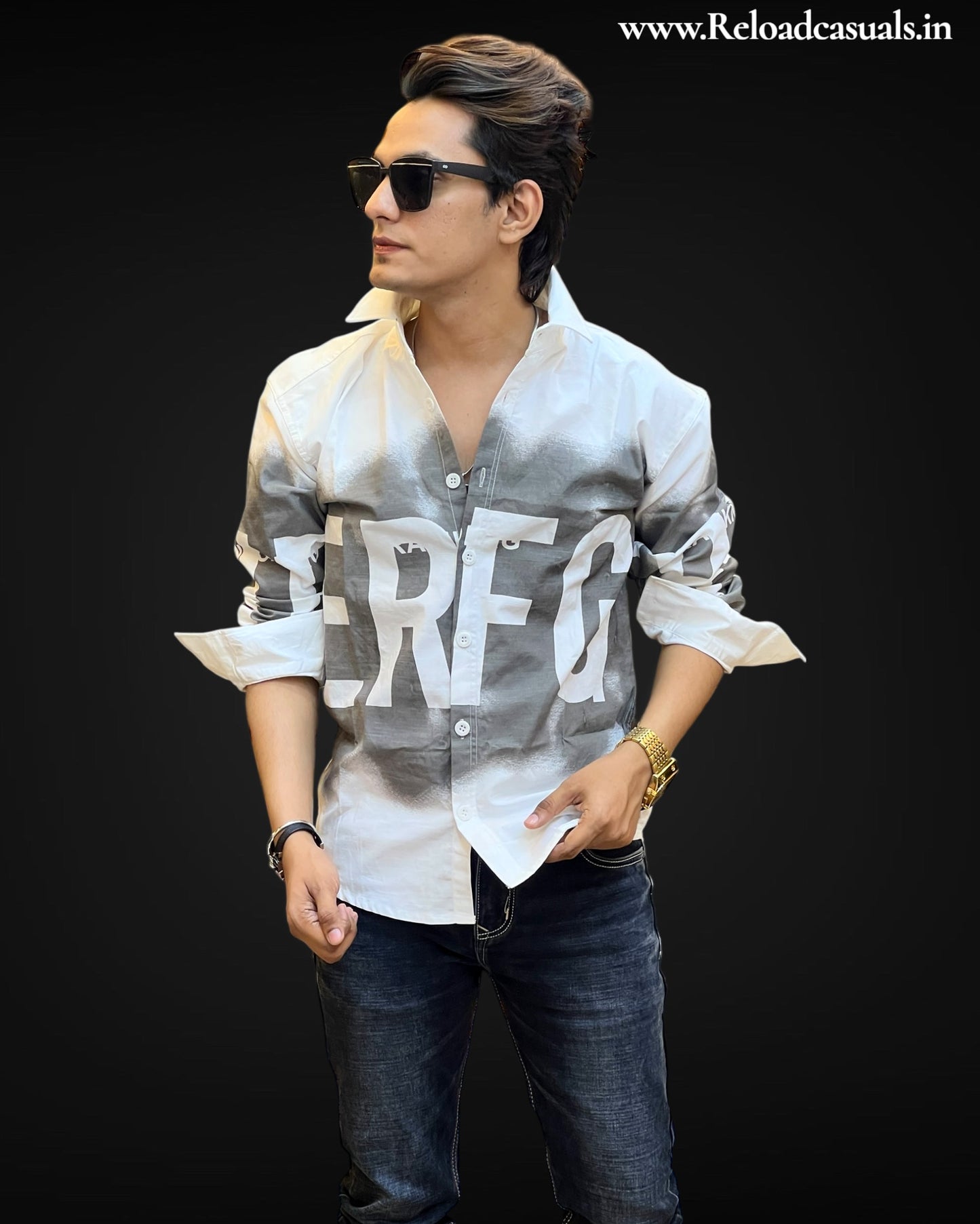 Spectrum Drift Lettered Shirt