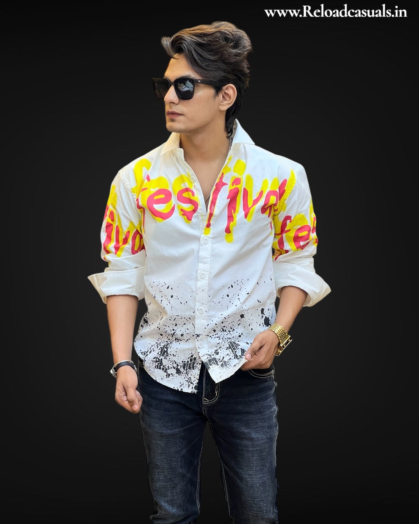 Graffiti Wave Festive Shirt