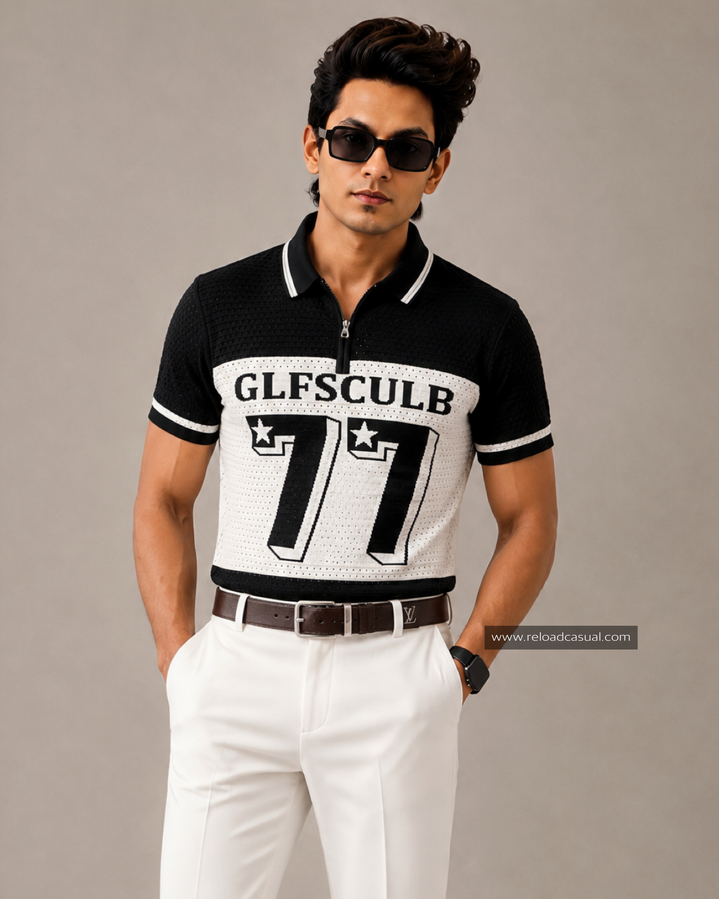 Soft Air Mesh 77 Knitted T-shirt