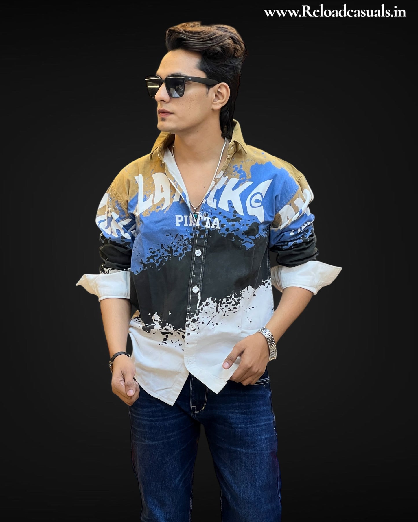 Color Splash Fusion Casual Shirt