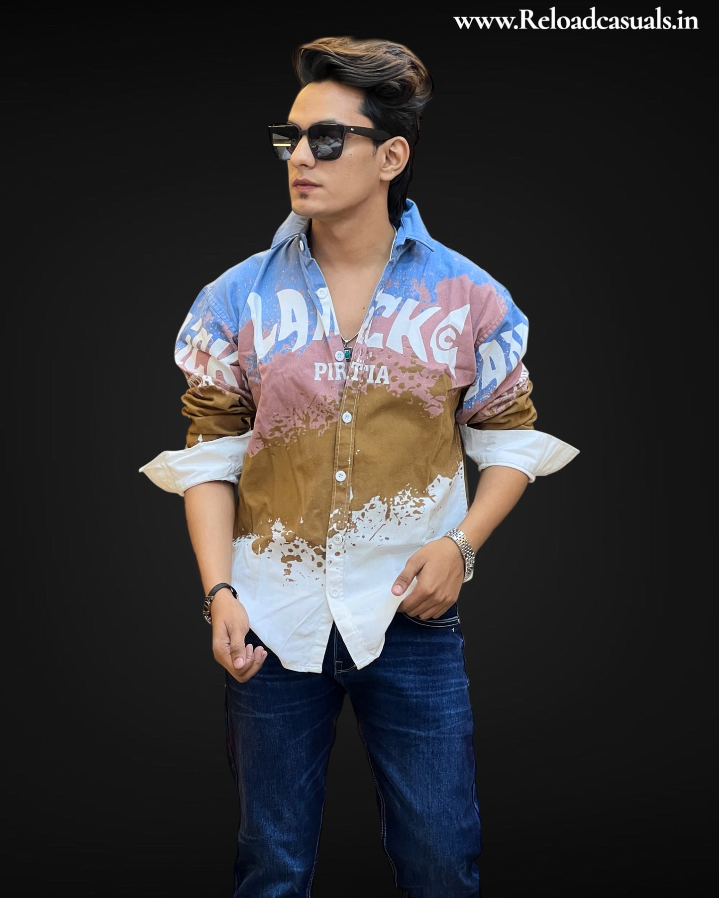 Color Splash Fusion Casual Shirt