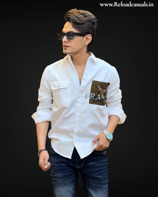 Crimson Valor Patch Shirt