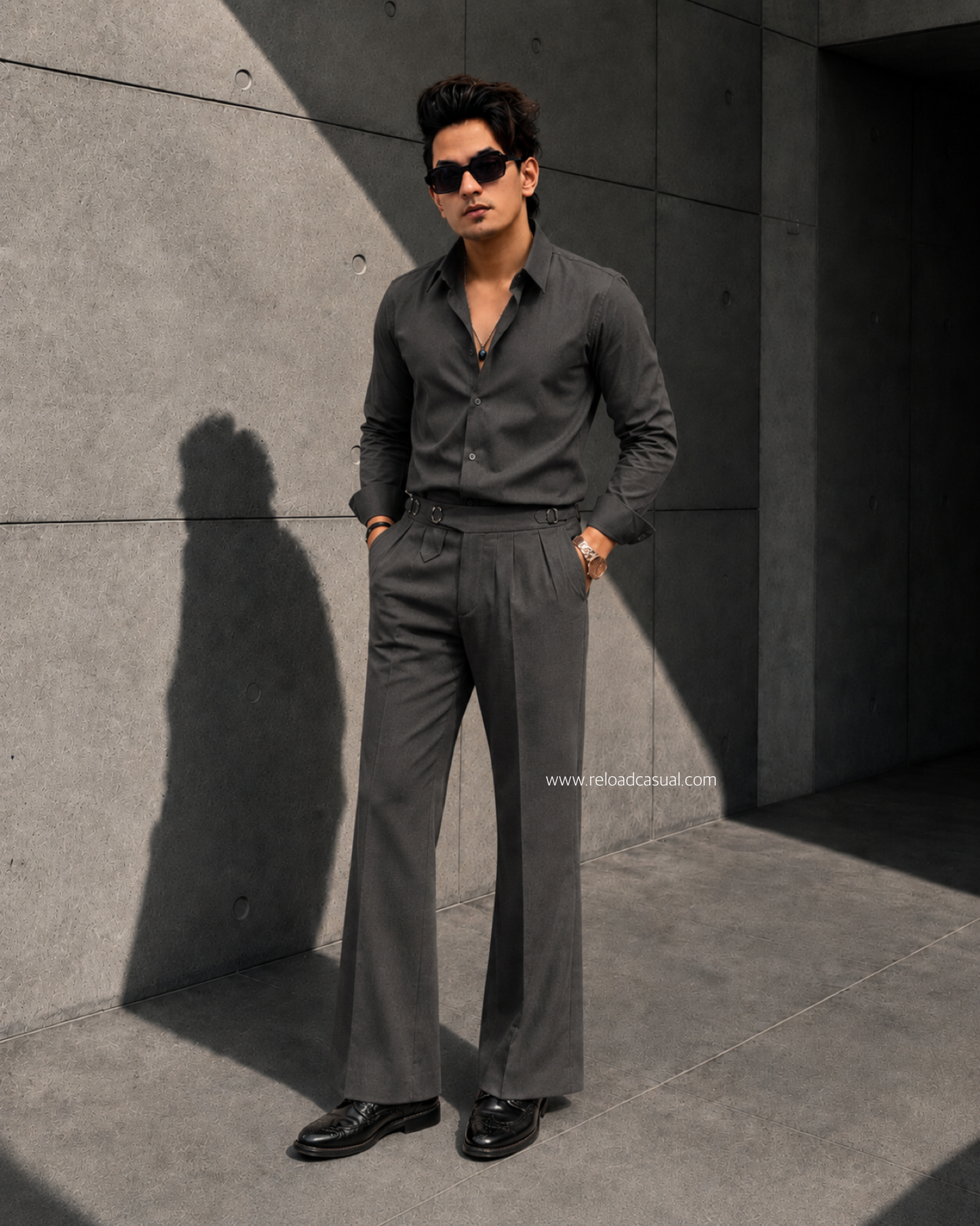 Men’s Korean Comfort Bootcut Co-Ord Set