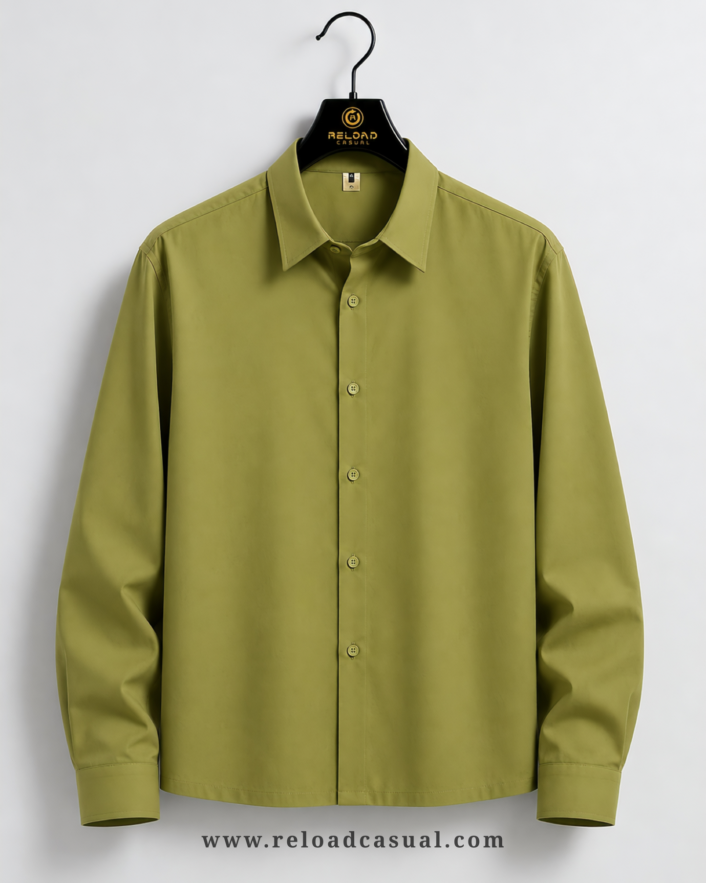 Men's Premium Boxy Fit Plain Shirt