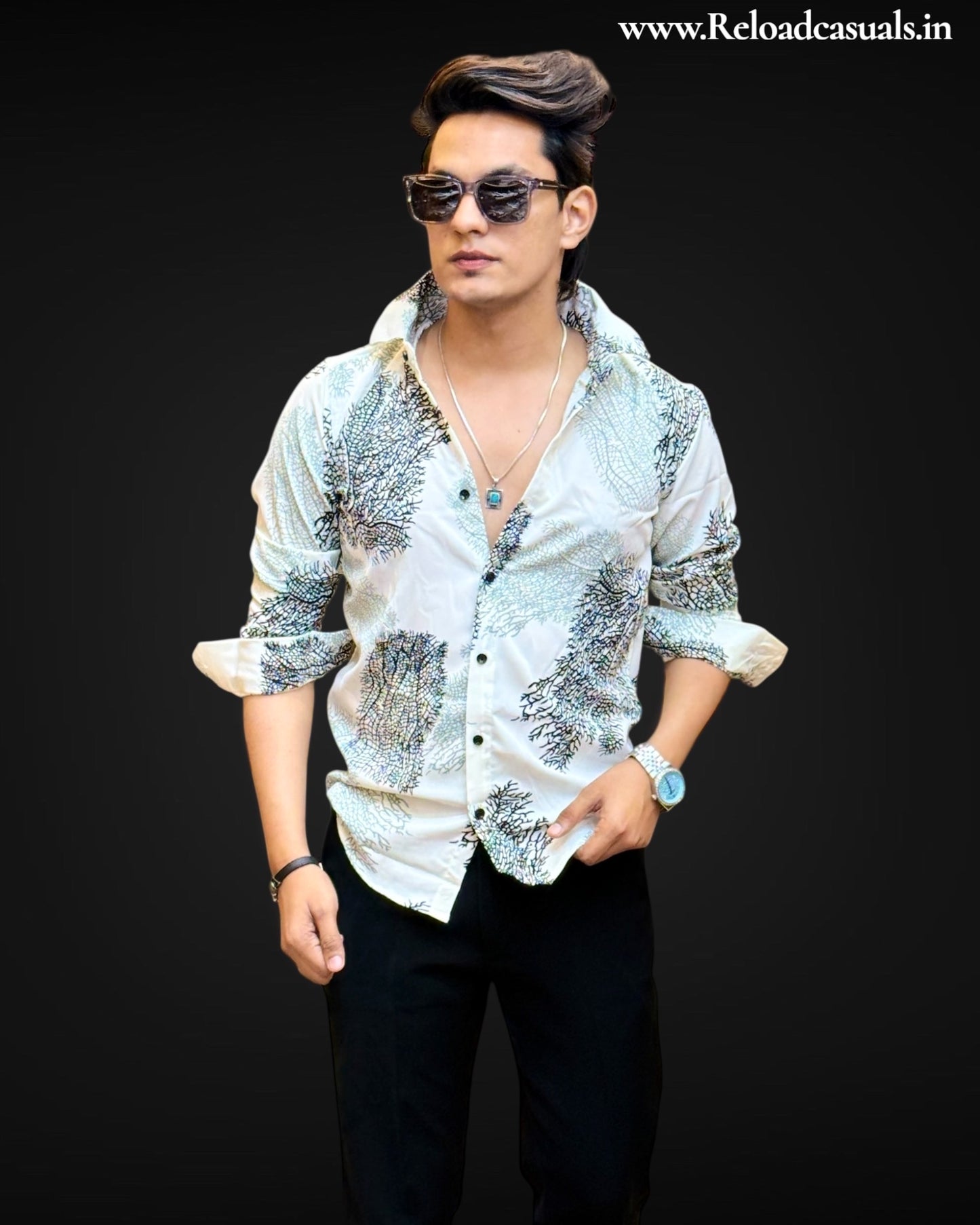 Coral Vein Signature Shirt