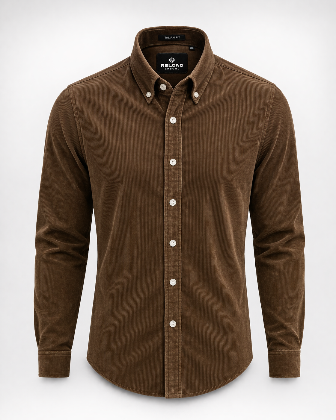 Italian Fit Corduroy Shirt