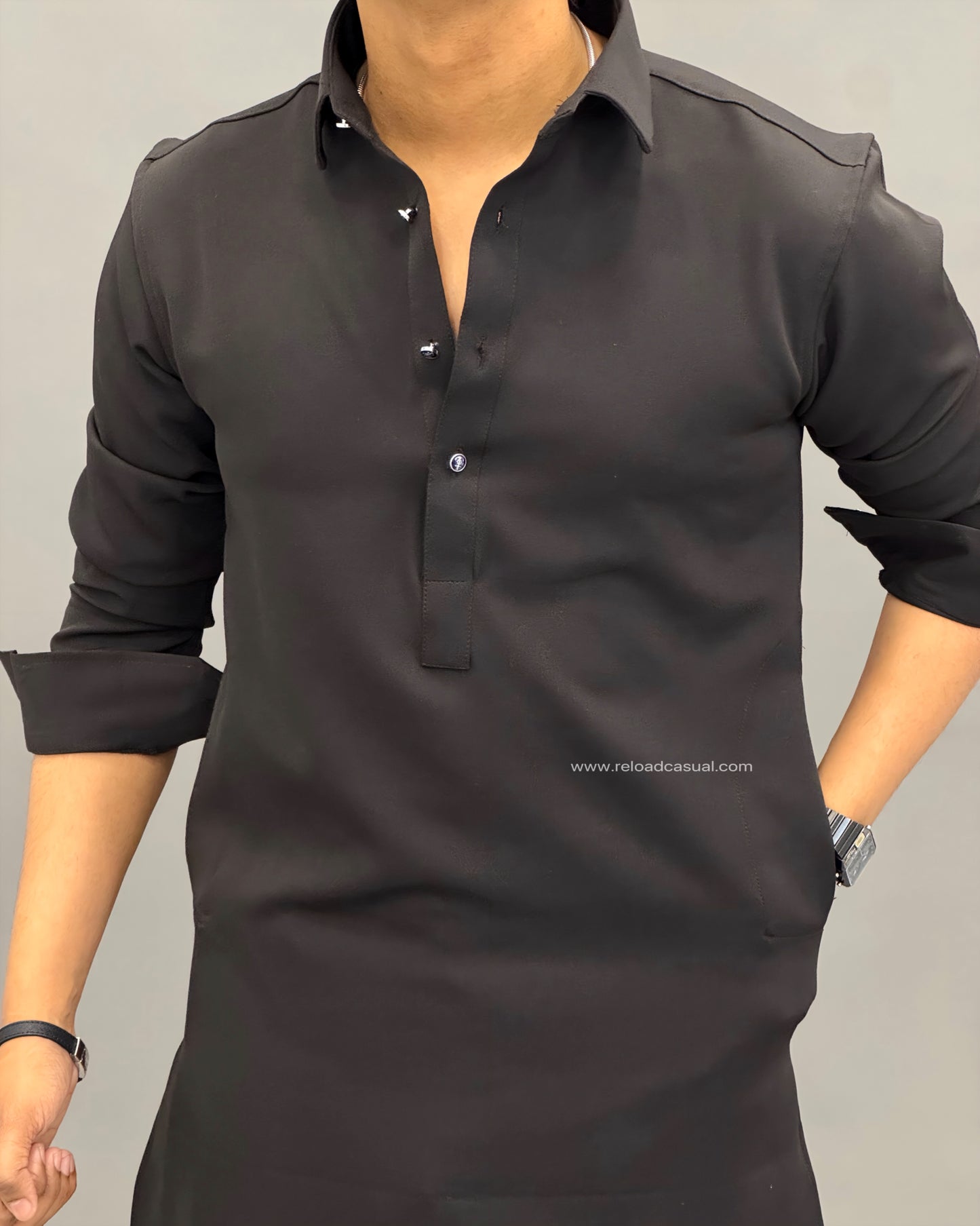 Tailored Classic Lachka Pathani Kurta Combo