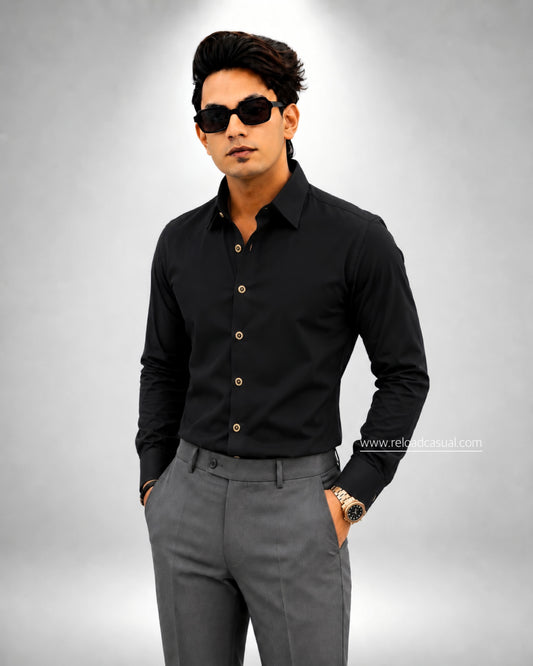 Premium Plain Slim Fit Shirt