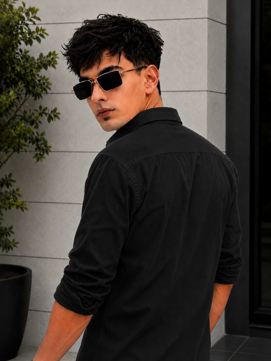 Italian Fit Corduroy Shirt