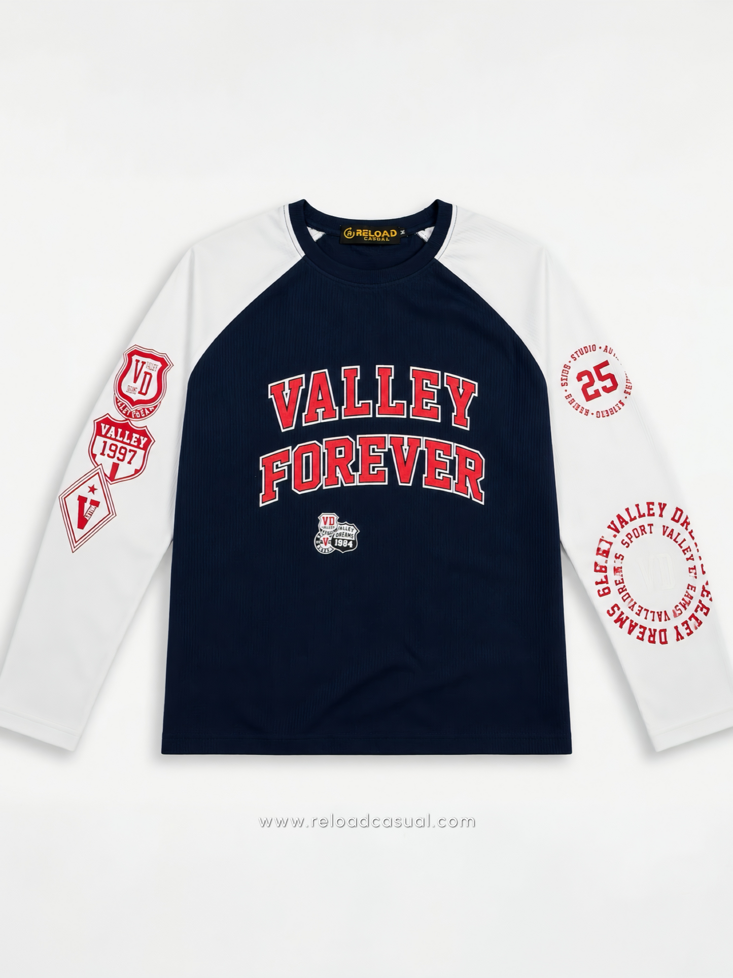 Valley Forever Waffle Knit Boxy Fit T-Shirt
