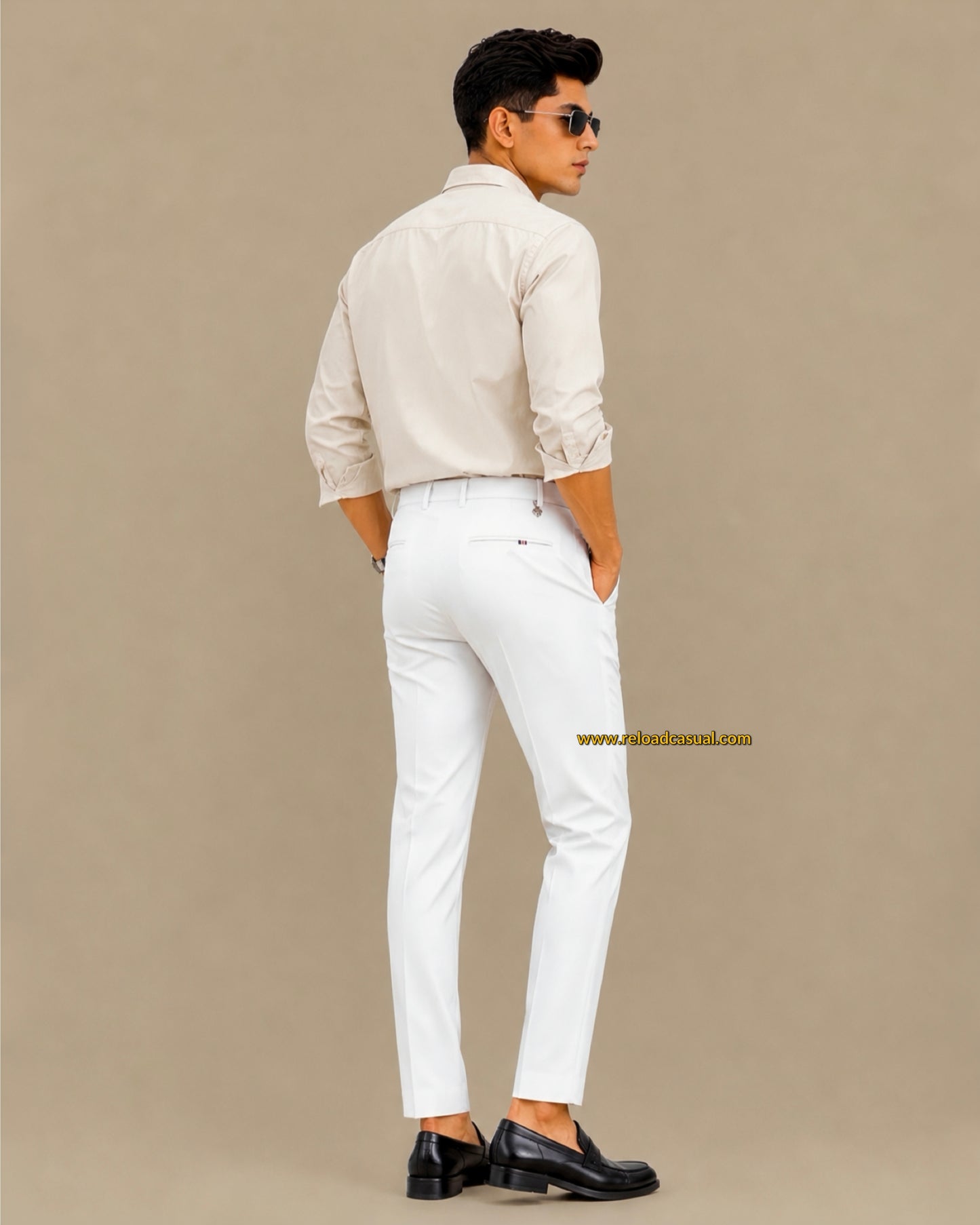 Men's Oxford Breathable Shirt + Hidden Zip Pocket Pant Combo