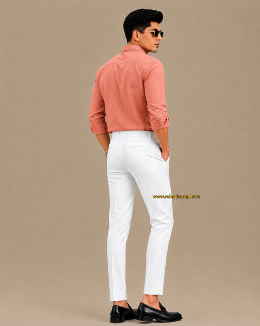 Men's Oxford Breathable Shirt + Hidden Zip Pocket Pant Combo