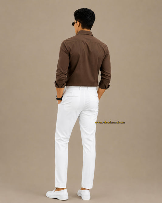 Men's Oxford Breathable Shirt + Hidden Zip Pocket Pant Combo
