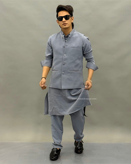 Eid Special Kurta Combo With Sadri