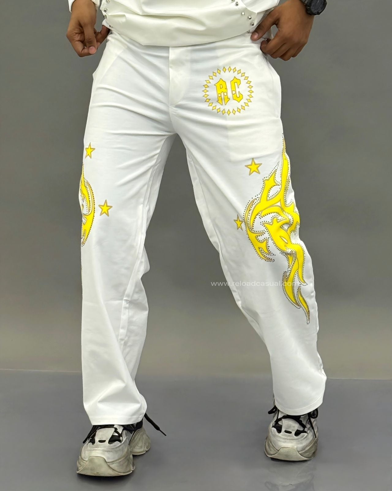 Reload Bold Flame Streetwear Tracksuit