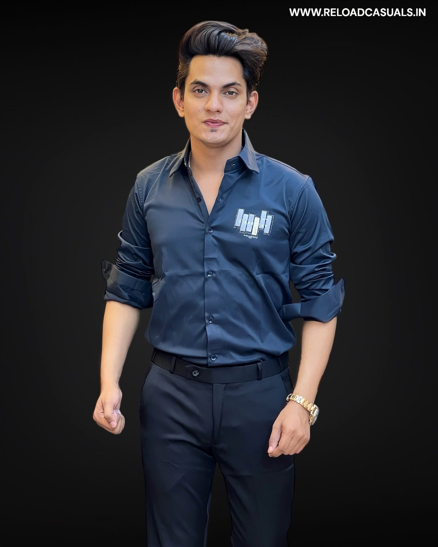 Starry Sky Lachka Fabric Shirt