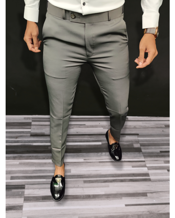 Adjustable Lycra Pant - Brown Shades