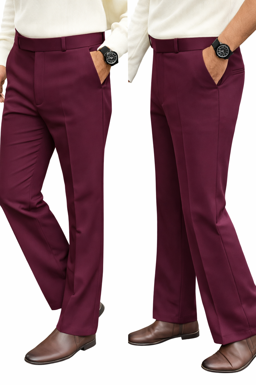 Men’s Tailored Bootcut Trousers