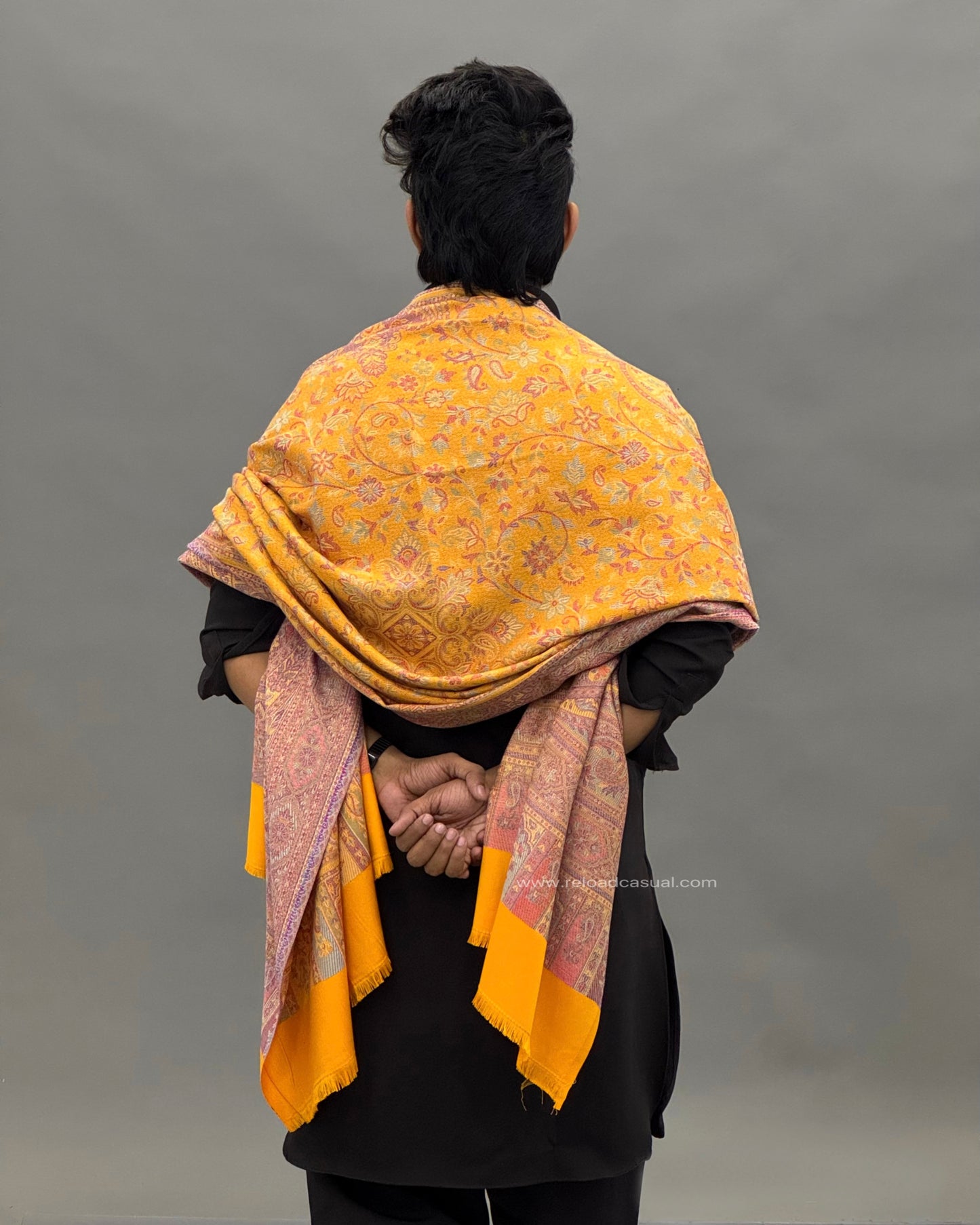 Premium Kashmiri Inspired Pashmina Shawl