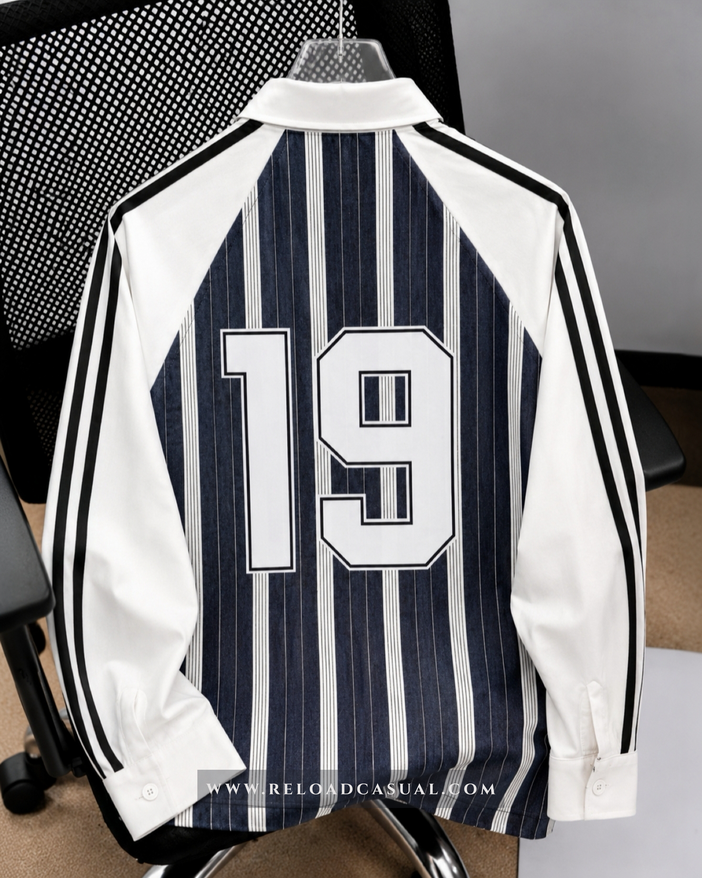 GABS 1980 DENIM BOXY FIT ZIP SHIRT