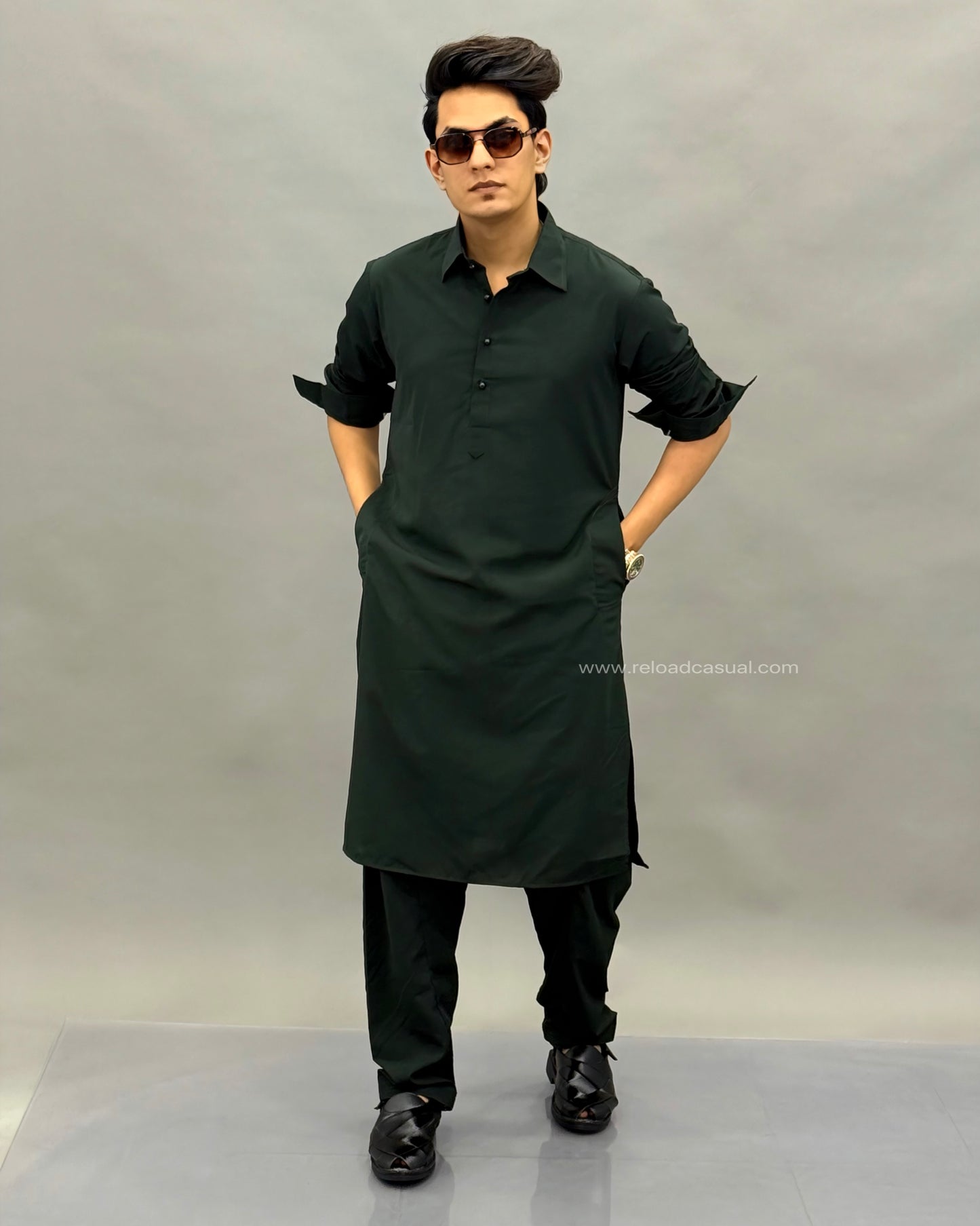 Lachka Straight Cut Kurta Pyjama Combo