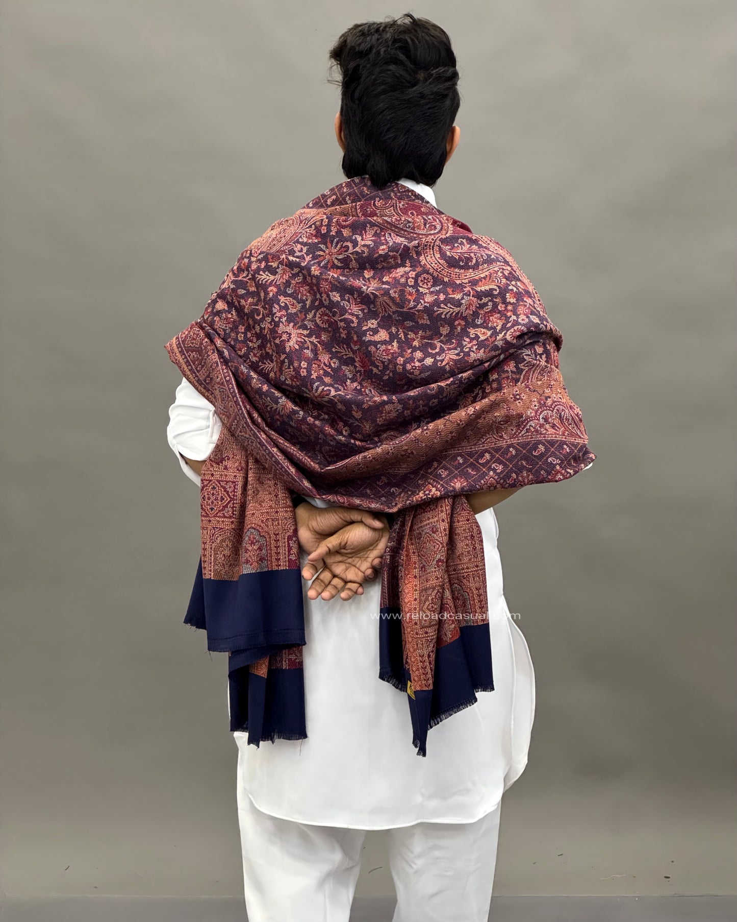 Premium Kashmiri Inspired Pashmina Shawl