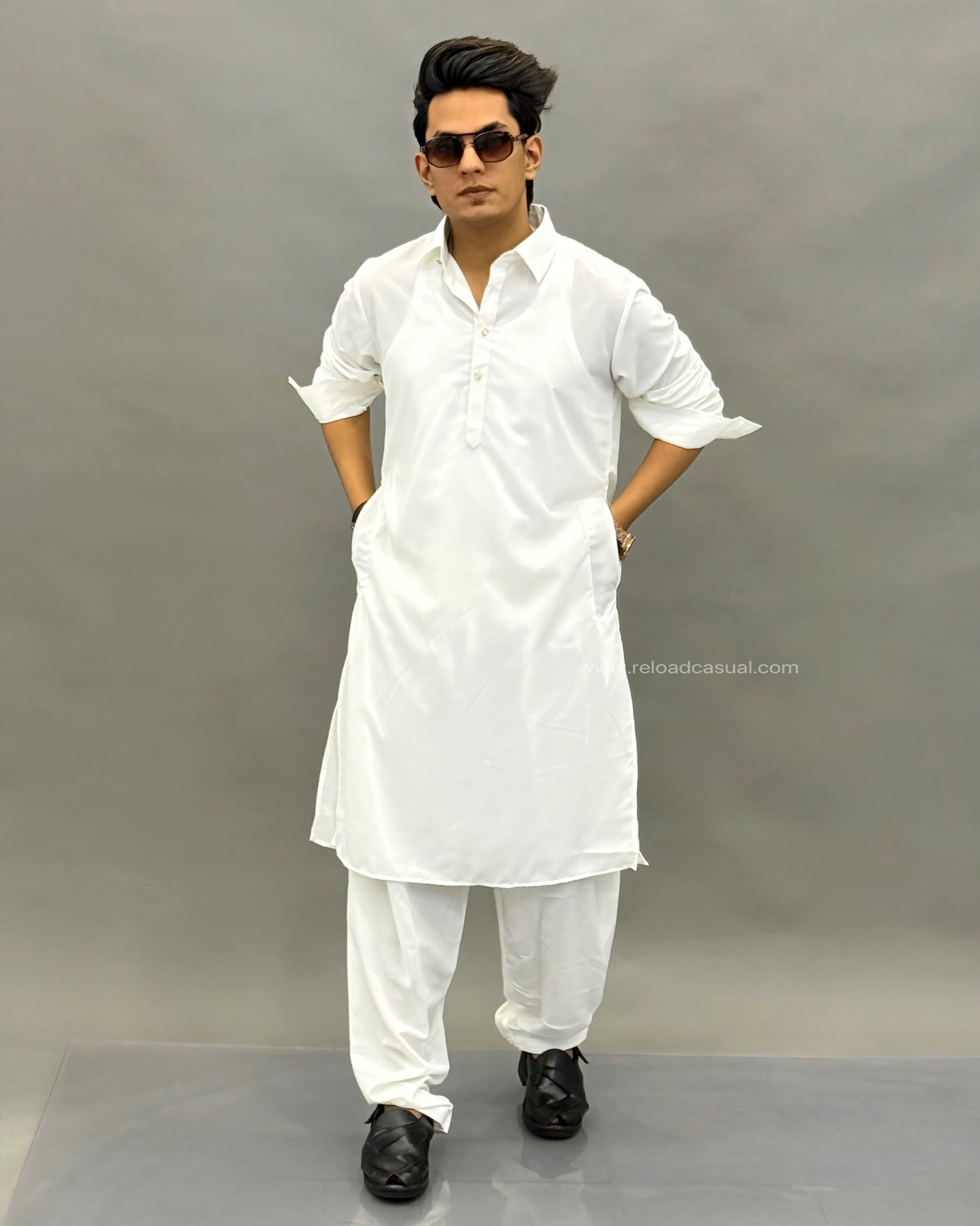 Lachka Straight Cut Kurta Pyjama Combo