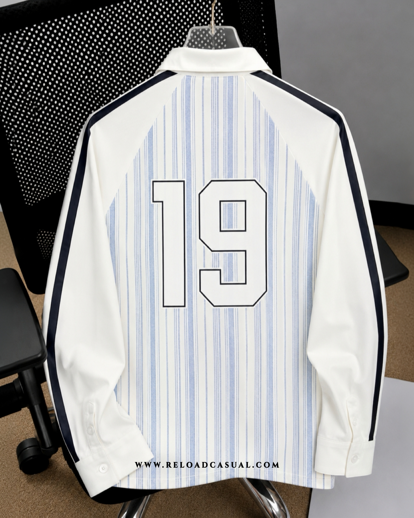 GABS 1980 DENIM BOXY FIT ZIP SHIRT