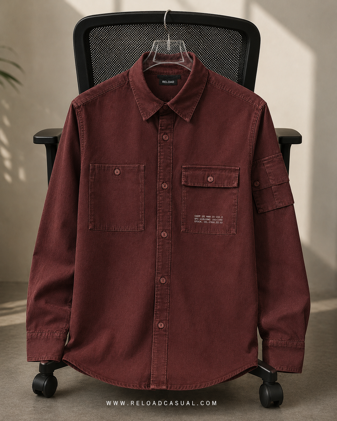 Men's Double Utility Pocket Shirt