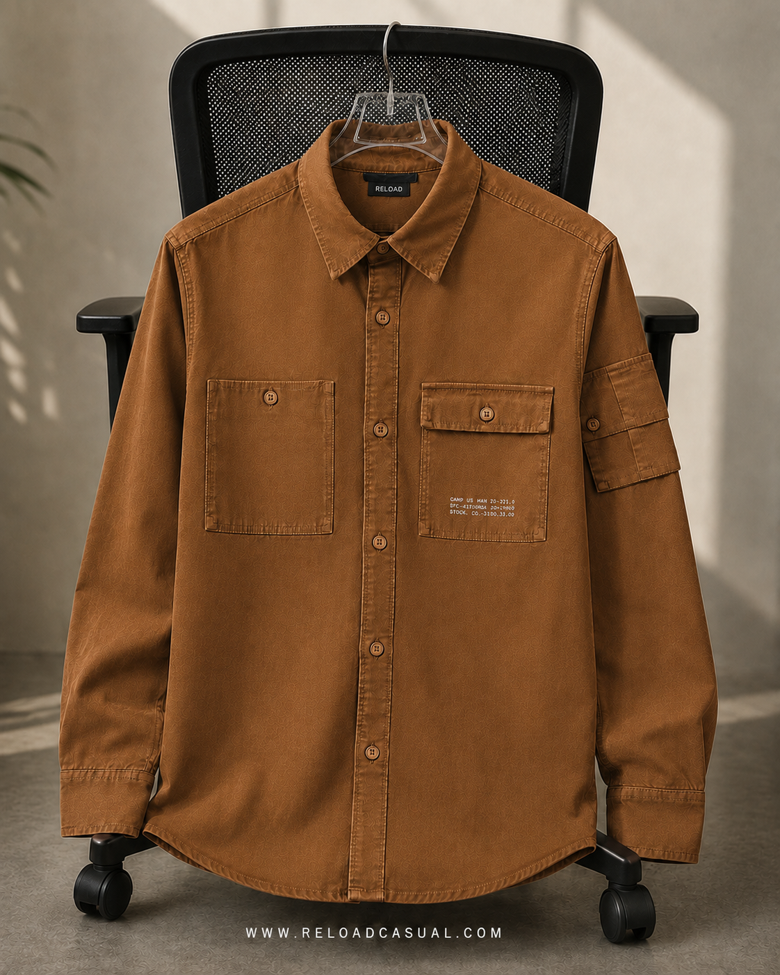 Men's Double Utility Pocket Shirt
