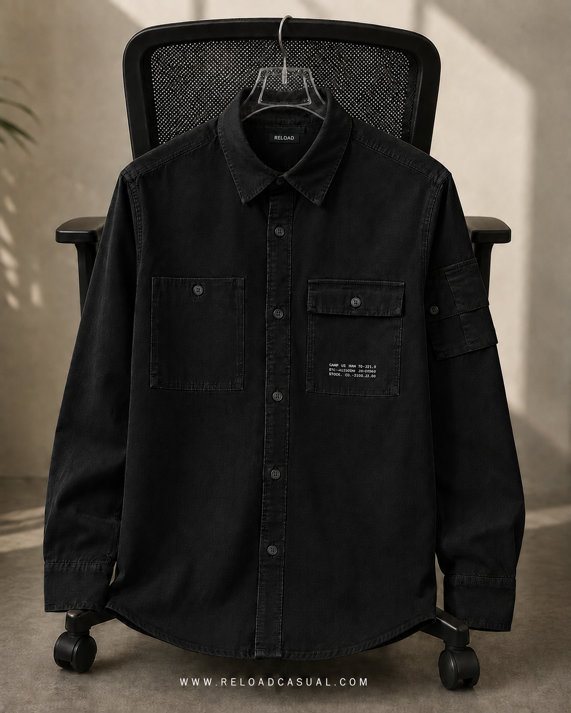 Men's Double Utility Pocket Shirt