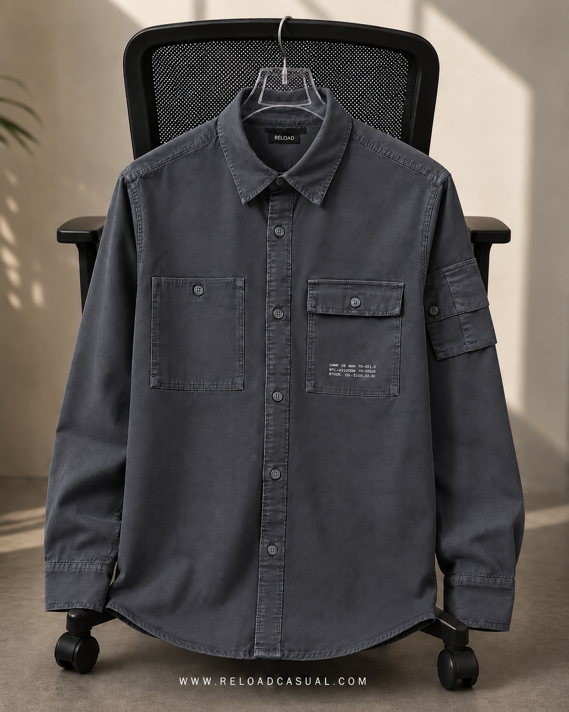 Men's Double Utility Pocket Shirt
