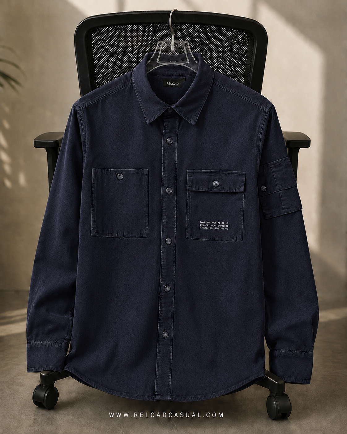 Men's Double Utility Pocket Shirt