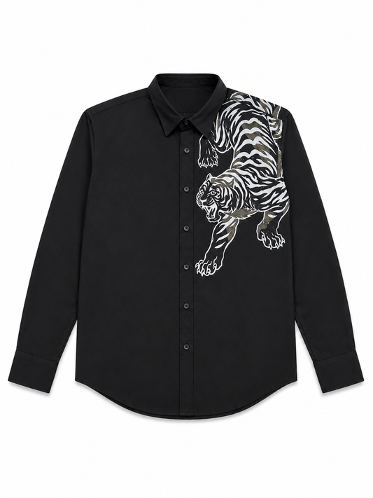 Tiger Roar Iconic Premium Satin Shirt
