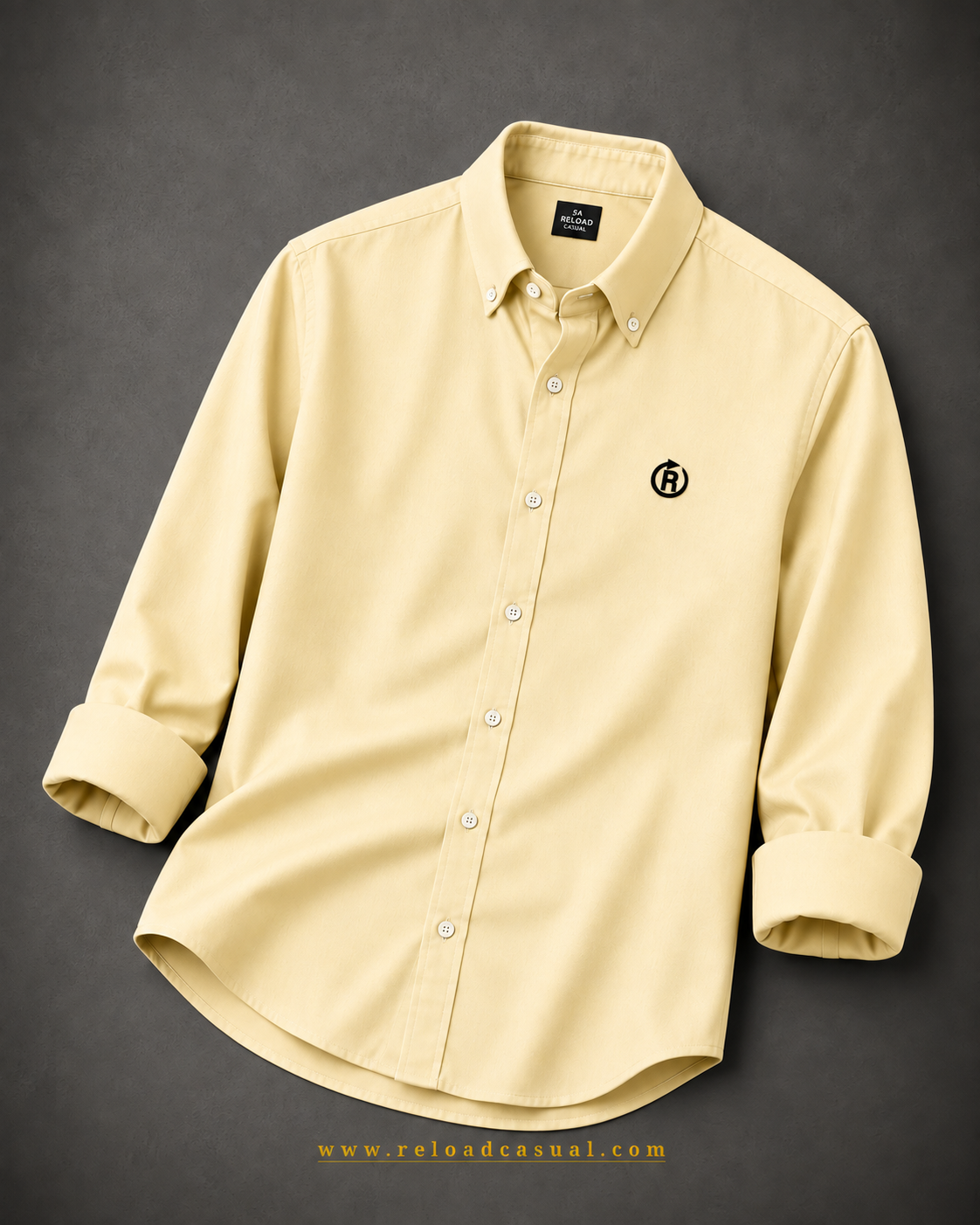 Down Button Oxford Slim Fit Shirt