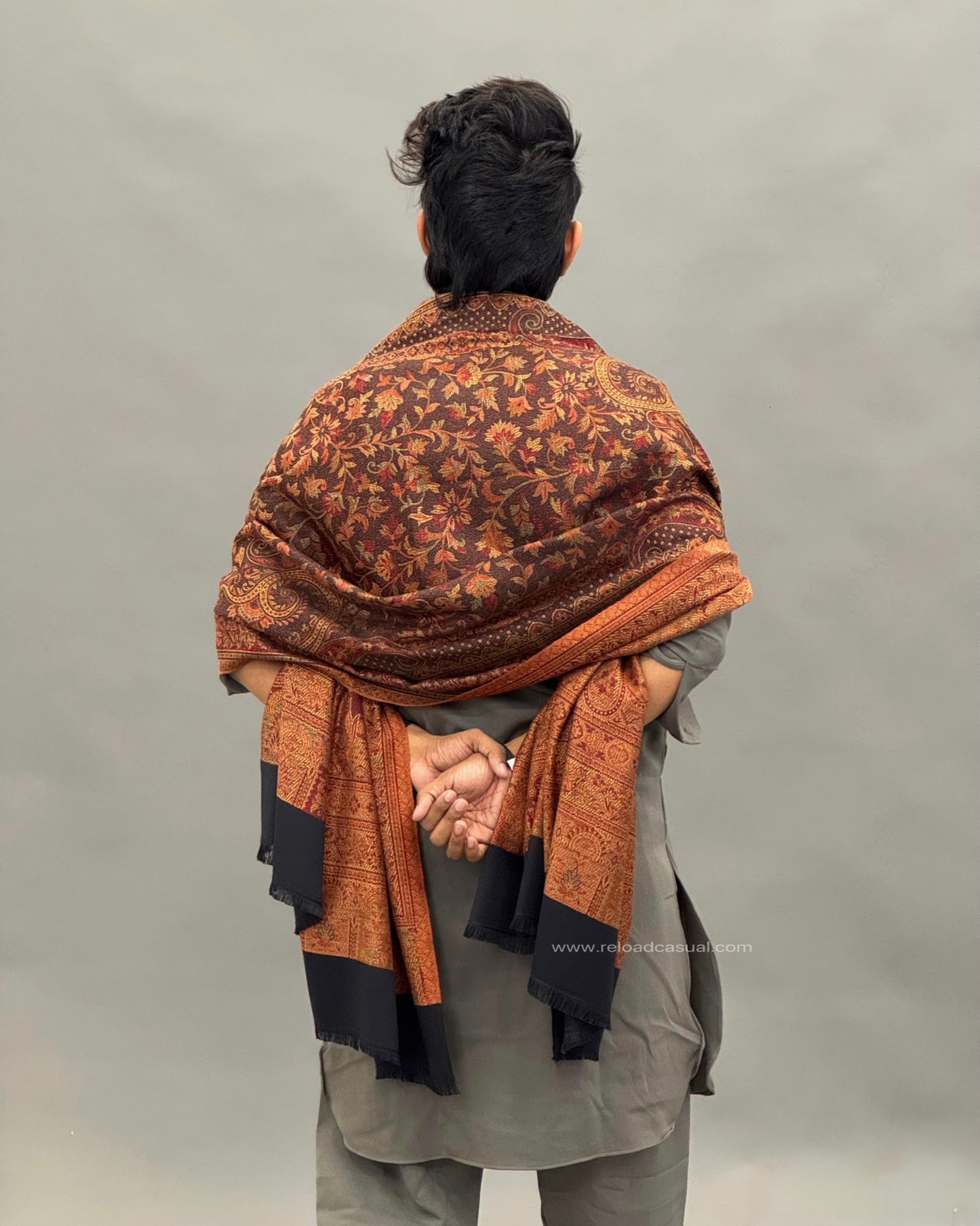 Premium Kashmiri Inspired Pashmina Shawl