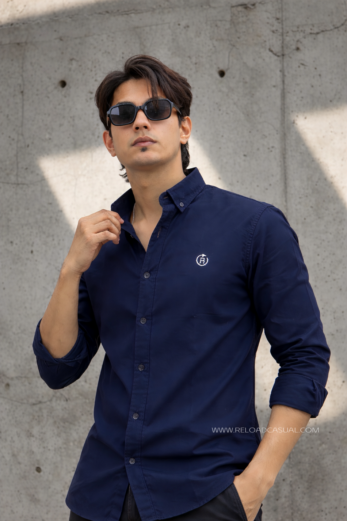 Twill Cotton Slim Fit Shirt