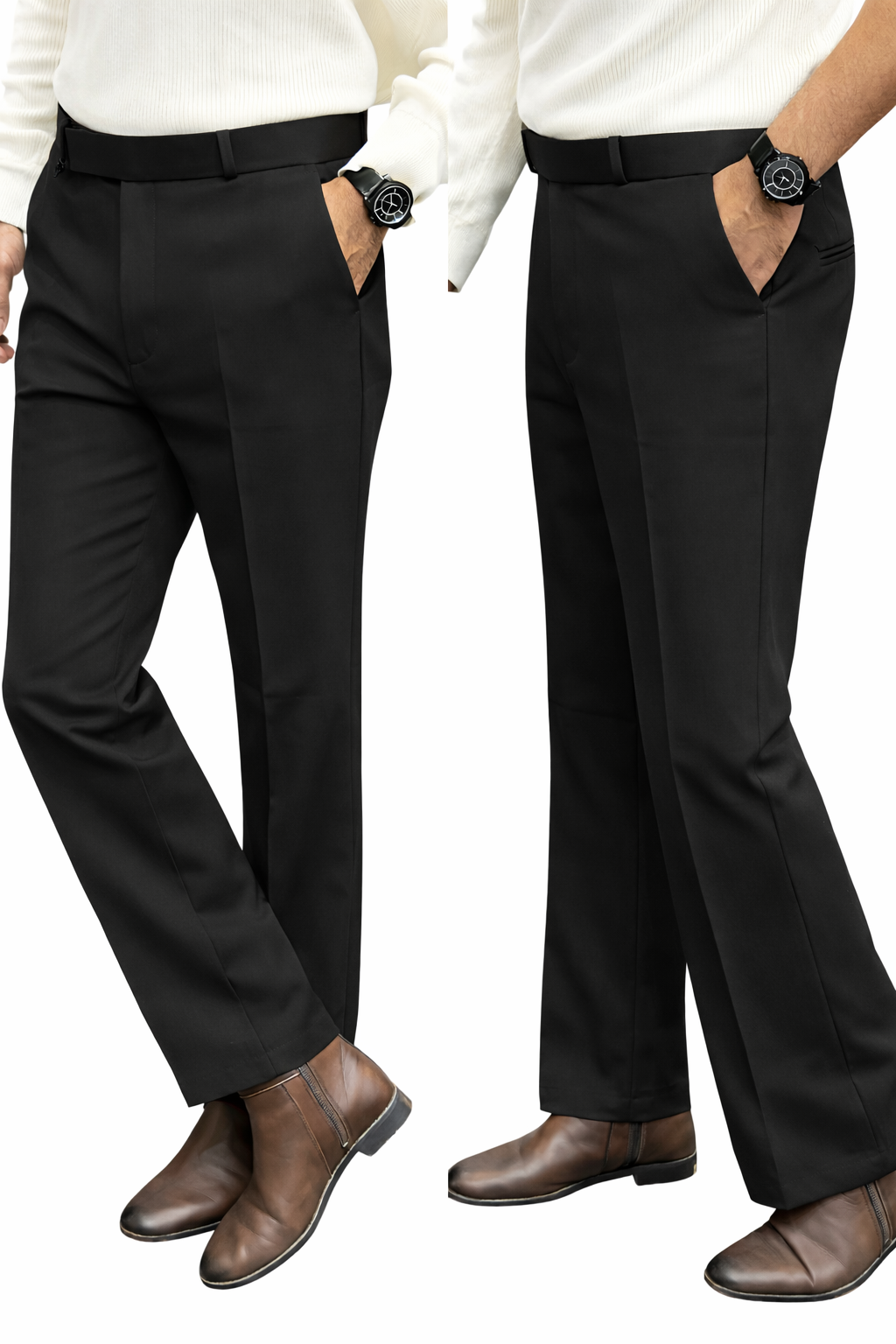 Men’s Tailored Bootcut Trousers