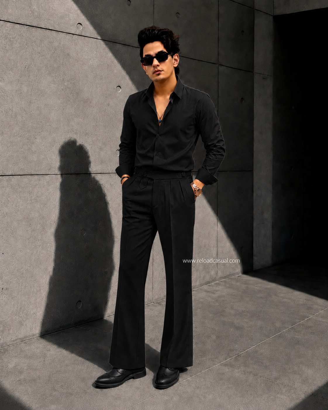 Men’s Korean Comfort Bootcut Co-Ord Set