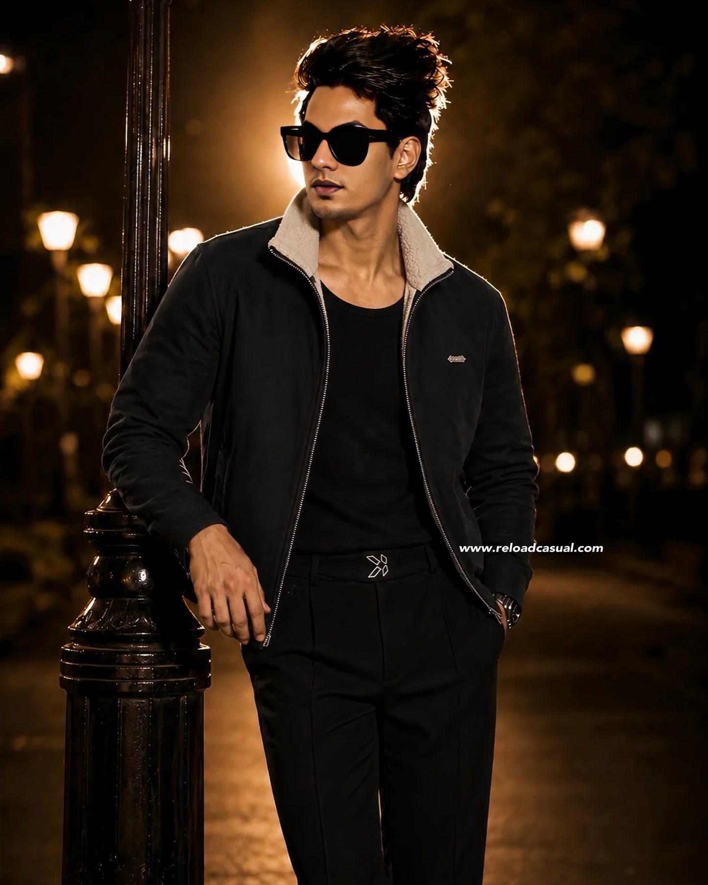 Arctic Wave Luxe Fur-Lined Jacket