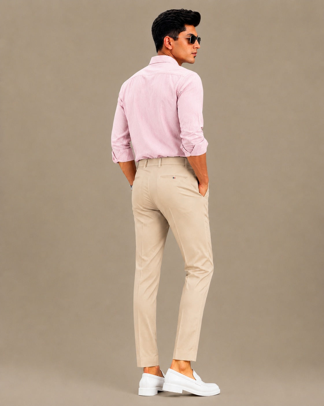 Men's Oxford Breathable Shirt + Hidden Zip Pocket Pant Combo